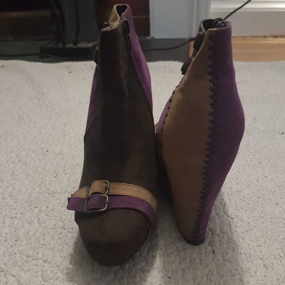 Color blocking wedge - Picture 3 of 3